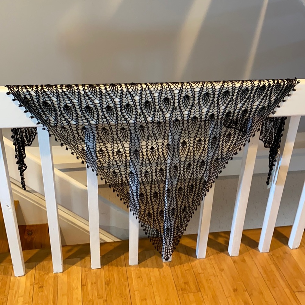 Cache BRAND NEW beaded shawl